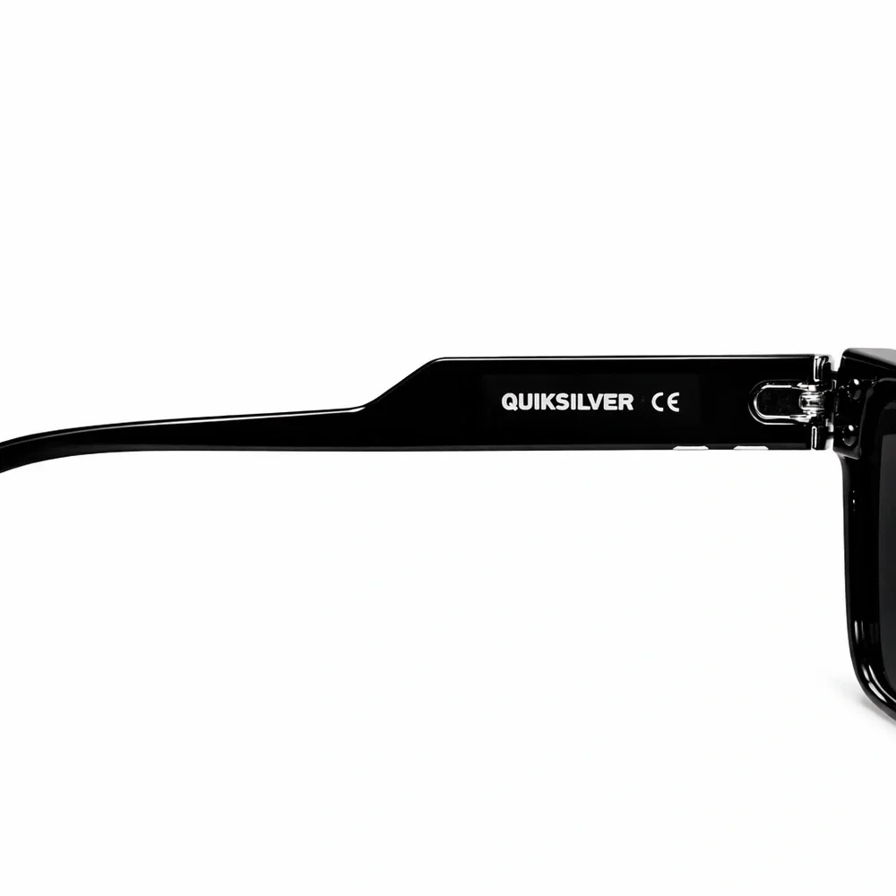 Quiksilver Black Shield Wraparound Sport Sunglasses w Case